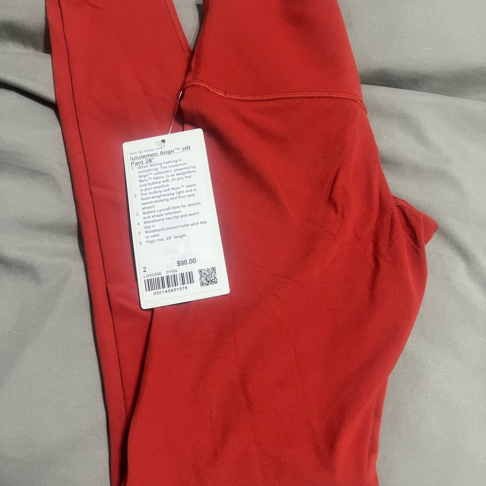 Lululemon align 28” tights